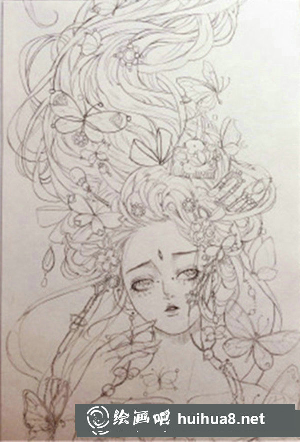 水彩畫人物