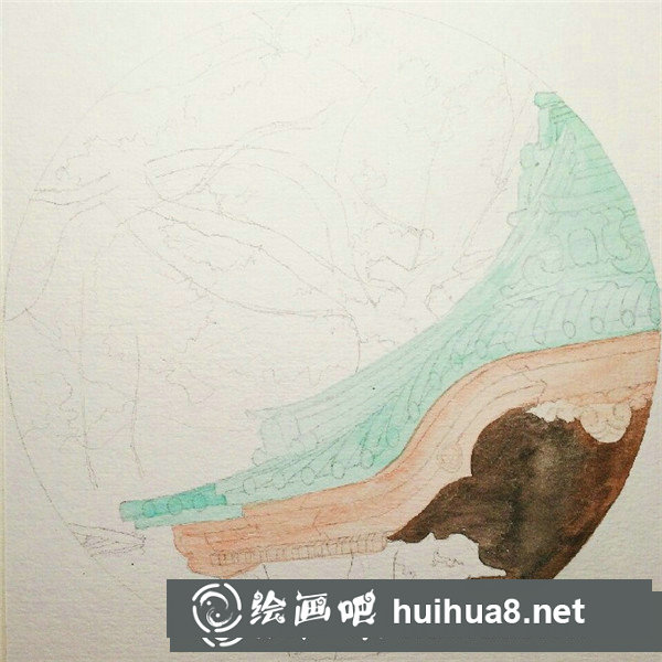 櫻花水彩畫