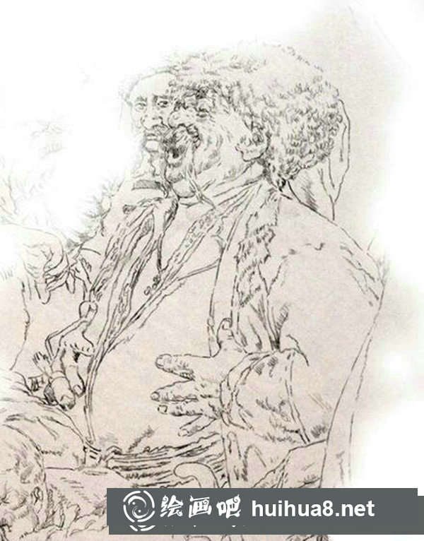 徐亞華鋼筆畫作品