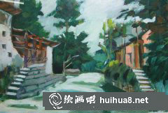 超寫實(shí)水粉風(fēng)景畫技巧解析