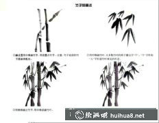 國畫竹葉畫法步驟圖解