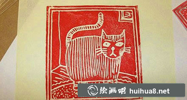 超簡(jiǎn)單手繪版畫(huà)DIY教程