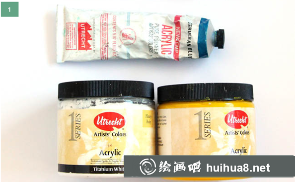 漫天飄雪丙烯手繪櫻花的畫法教程