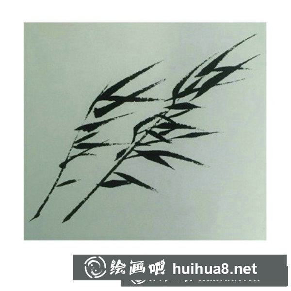 國(guó)畫蘆葦?shù)漠嫹? alt=