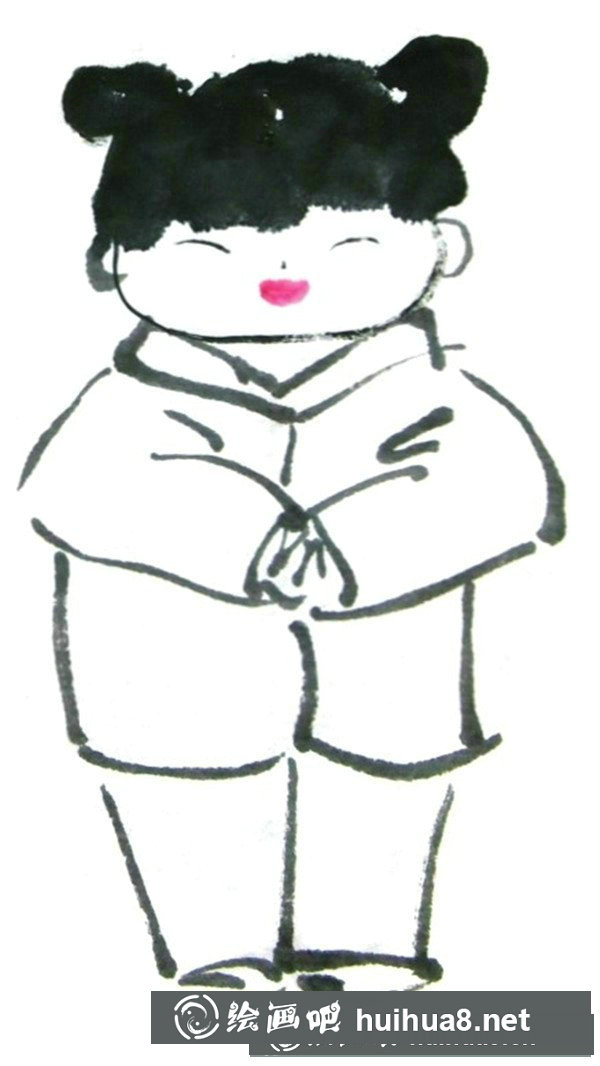 小女孩人物國(guó)畫(huà) 小女孩人物國(guó)畫(huà)