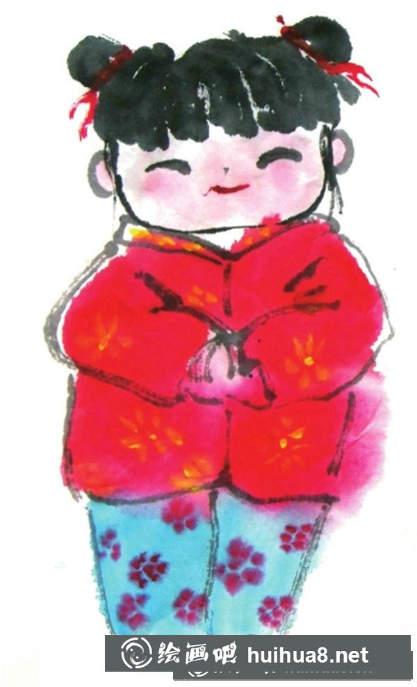 小女孩人物國(guó)畫(huà) 小女孩人物國(guó)畫(huà)