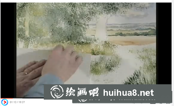 初學(xué)者丙烯畫視頻教程