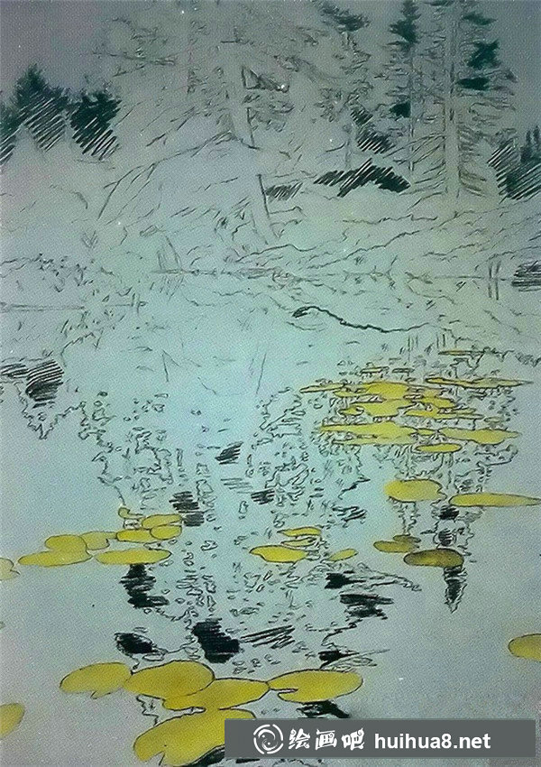 簡單風(fēng)景油畫教程