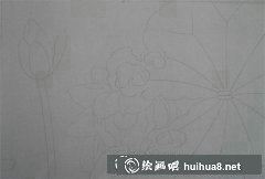 水墨荷韻簡(jiǎn)筆畫(huà)