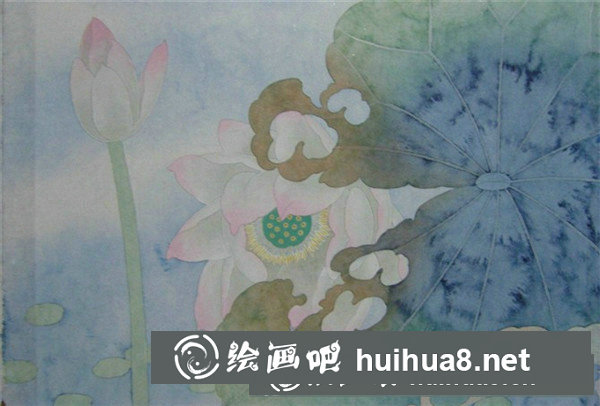 簡(jiǎn)單工筆畫(huà)荷花