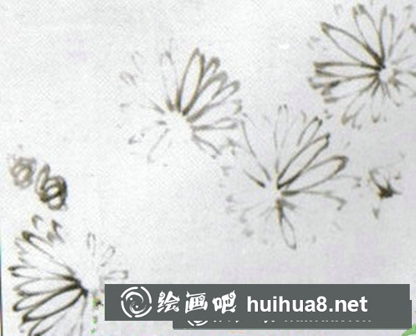 兒童簡(jiǎn)單國畫菊花怎么畫