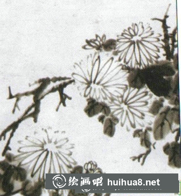 兒童簡(jiǎn)單國畫菊花怎么畫
