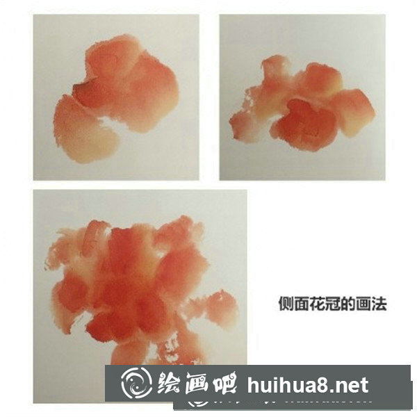 寫意國(guó)畫牡丹花頭畫法