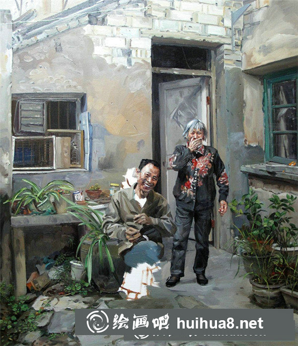 油畫人物步驟圖