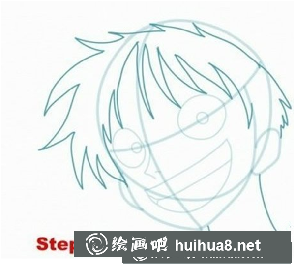 海賊王路飛畫法