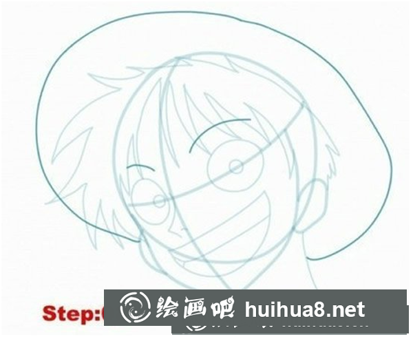 海賊王路飛畫法