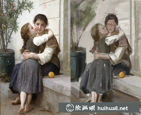 油畫入門臨摹