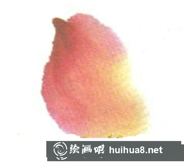 兒童國畫寫意桃子步驟一