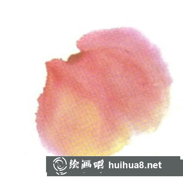 兒童國畫寫意桃子步驟二