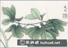 工筆畫葉子上色步驟詳解