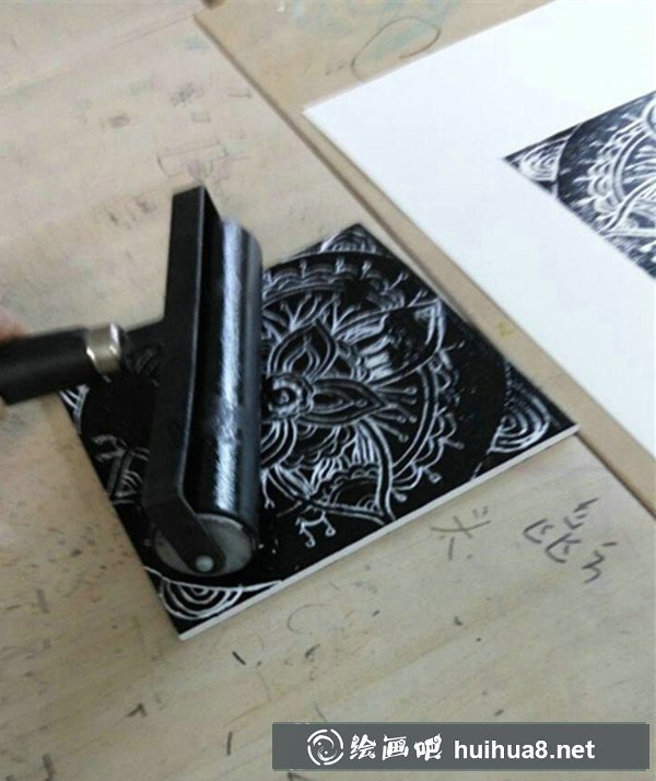 泡沫版畫制作過程詳解