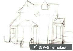 水彩畫房子教程步驟全解析