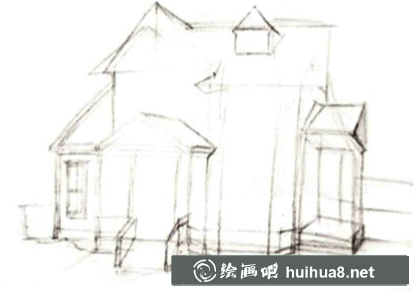 水彩畫(huà)房子步驟 水彩畫(huà)房子步驟