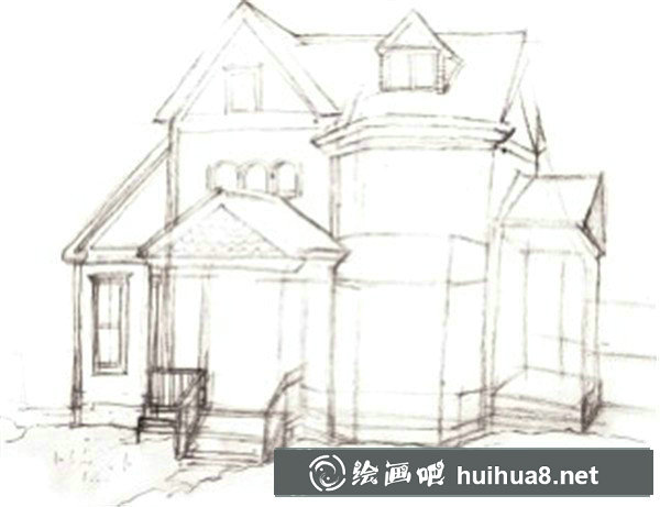 水彩畫(huà)房子步驟 水彩畫(huà)房子步驟