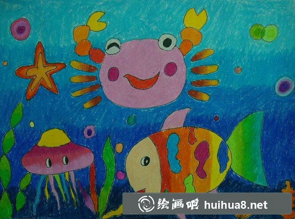 兒童學(xué)習(xí)油畫棒繪畫技法
