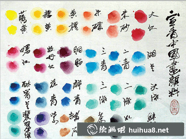 中國畫顏料