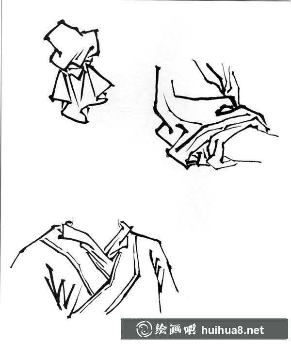 工筆十八描的運(yùn)用 工筆十八描的運(yùn)用
