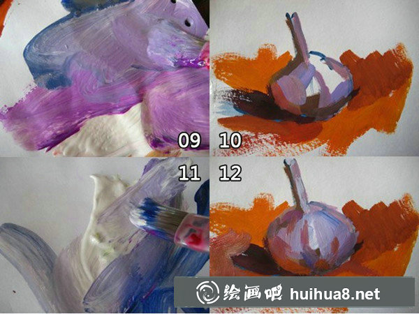 畫草莓水粉步驟是什么