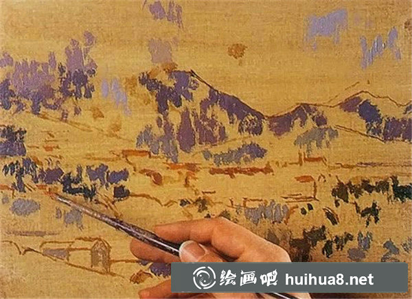 簡單風(fēng)景油畫教程