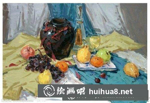 水粉靜物寫(xiě)生技法大全