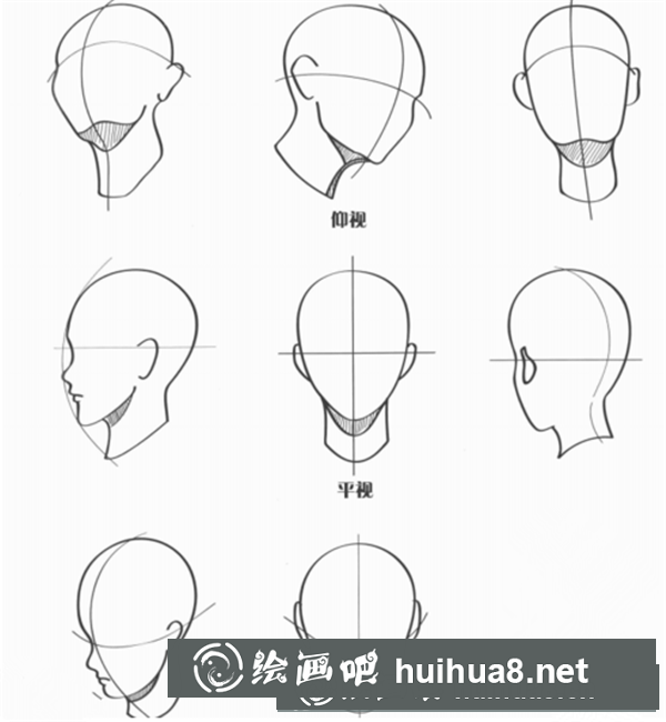 漫畫人頭的畫法