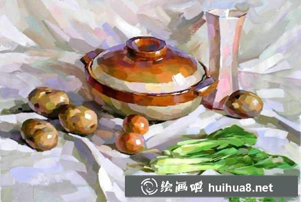 常見(jiàn)蔬菜水粉畫(huà)的畫(huà)法