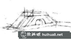 石拱橋速寫畫法步驟解析