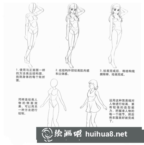 動(dòng)漫人體結(jié)構(gòu)畫(huà)法