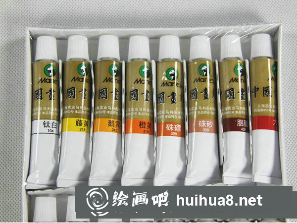 畫國畫用什么顏料