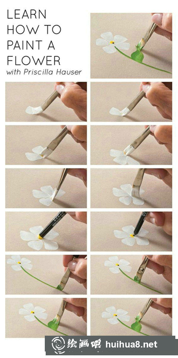 晨曦丙烯畫作品