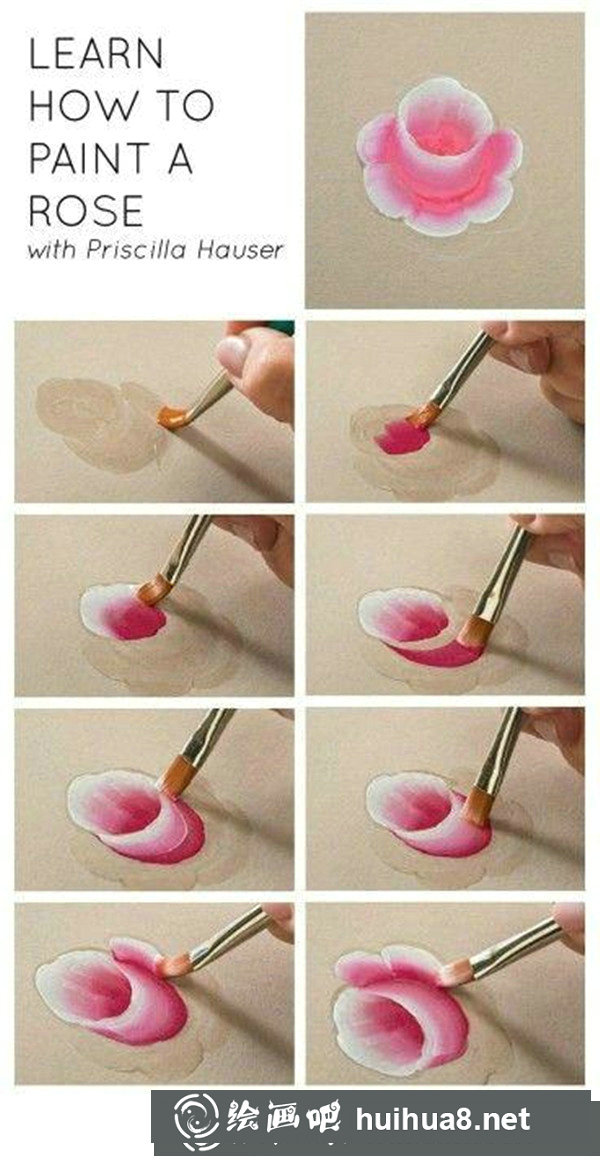 山水丙烯畫作品
