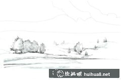 水彩畫風(fēng)景教程繪美篇