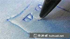 簡單吹塑紙畫