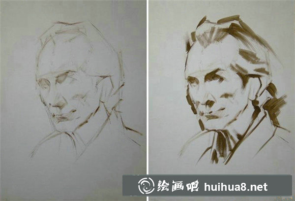 水粉人物畫(huà)教程步驟圖