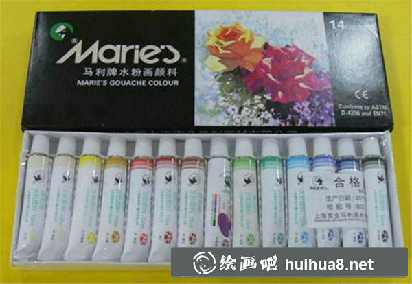 畫水粉畫的工具大全