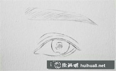 彩鉛描繪眼眸技巧