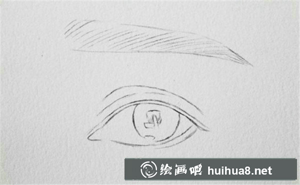 彩鉛人物眼睛的畫法