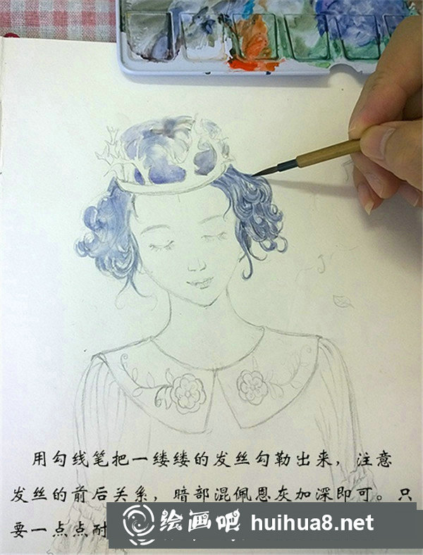 簡單唯美的水彩畫