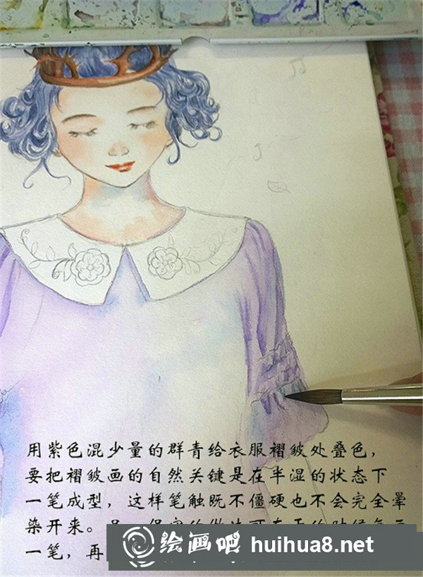 簡單唯美的水彩畫