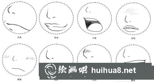 漫畫(huà)人物嘴巴畫(huà)法